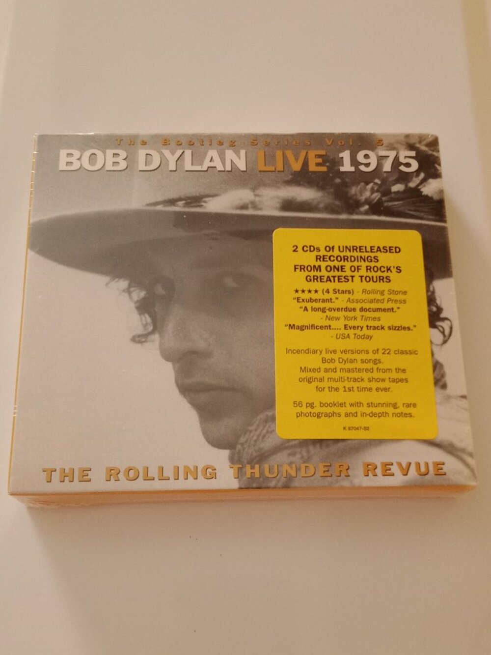 Bob Dylan LIVE 1975 CD/BK